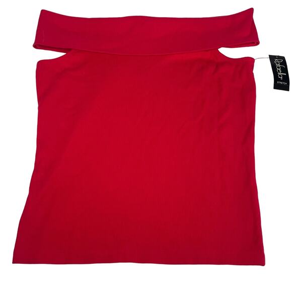 Off the shoulder top pink size XL - Picture 3 of 6